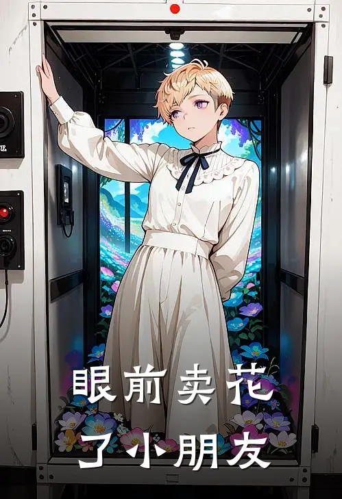 眼前卖花了小朋友