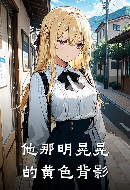 他那明晃晃的黄色背影